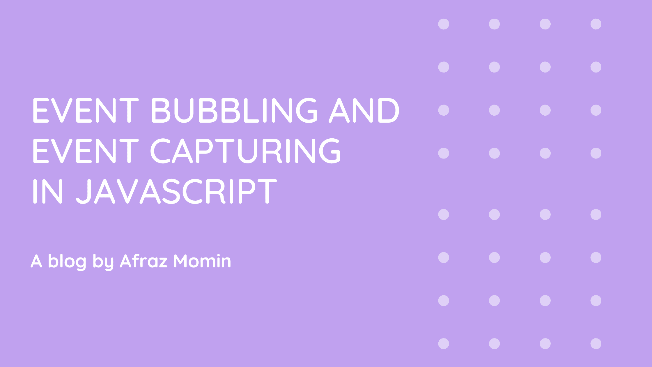 Event Bubbling and Event Capturing in Javascript